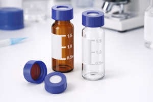 9 MM Screw Cap Vial with Closure