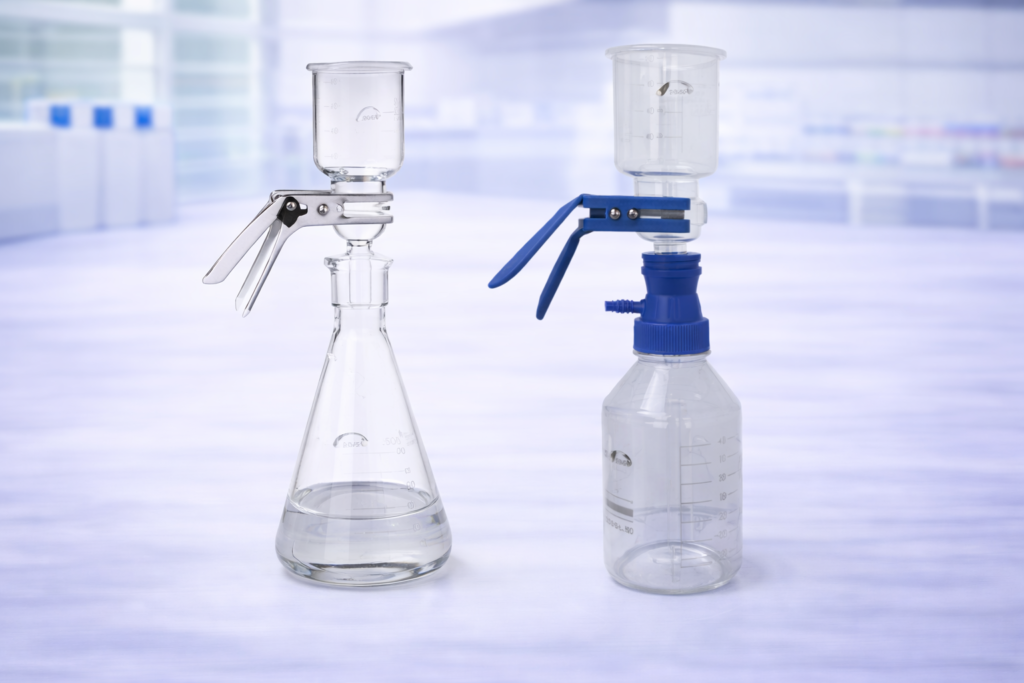 Filter Pot Lab Filter Funnel Manufacturer India | Laboratory Filtration