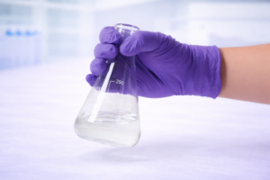 SAFESKIN Purple Nitrile Gloves