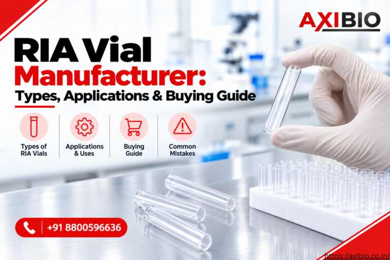 RIA Vial Manufacturer: Types, Uses & Buying Guide